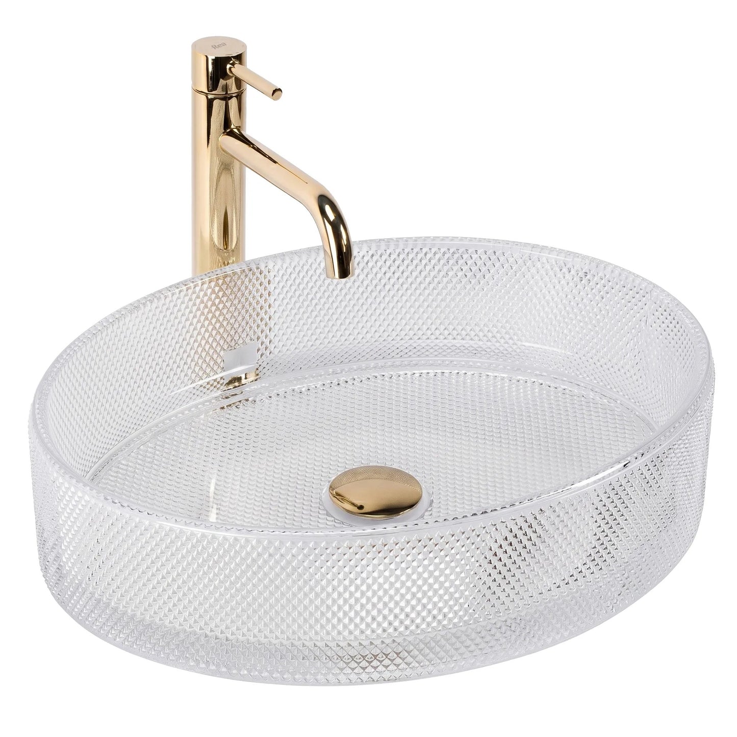 Aufsatzwaschbecken REA Mirella Transparent  9