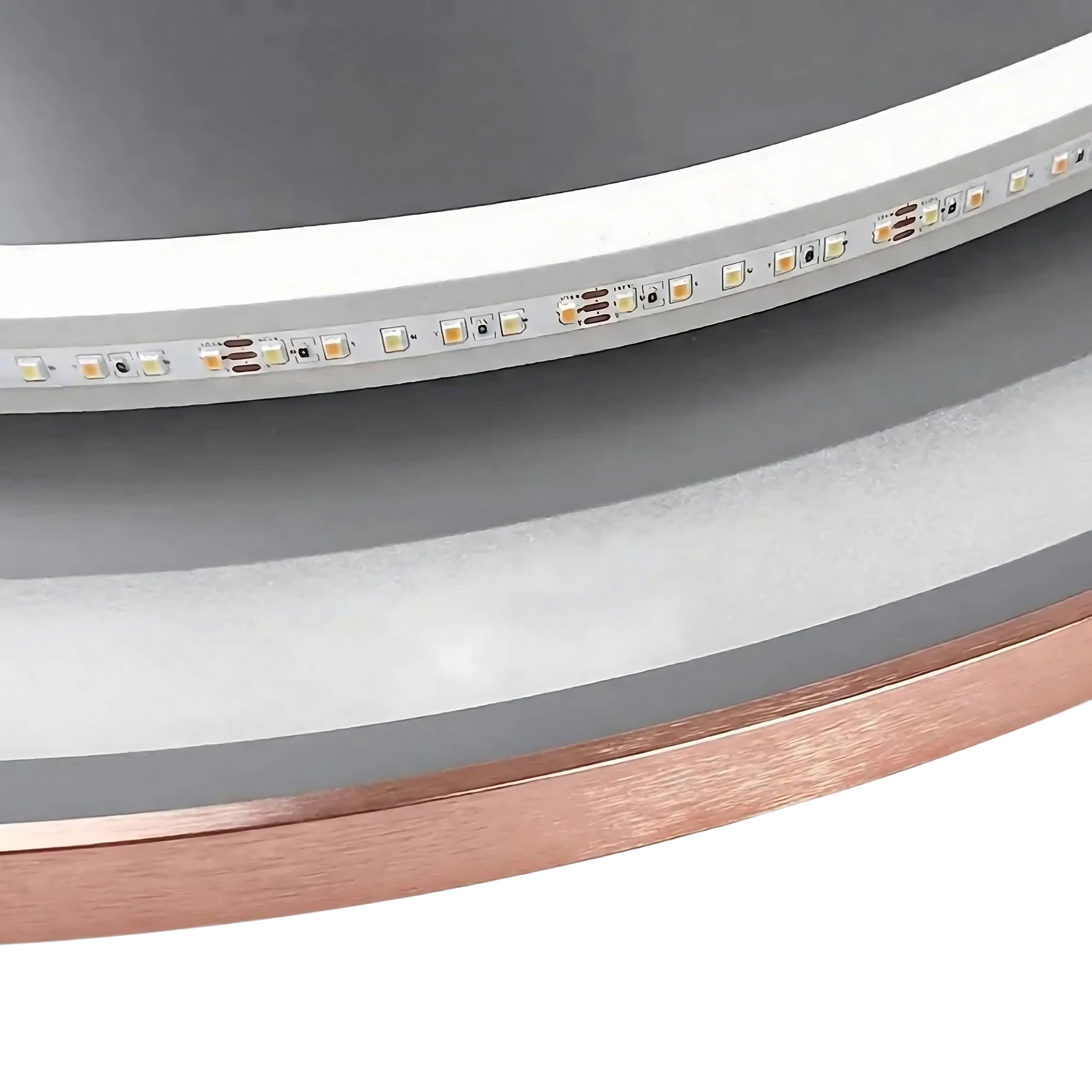 Spiegel LED 60cm MMJ BRUSH COPPER  9