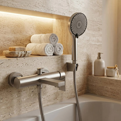 Wannenarmatur REA Hunter Brush Nickel 9