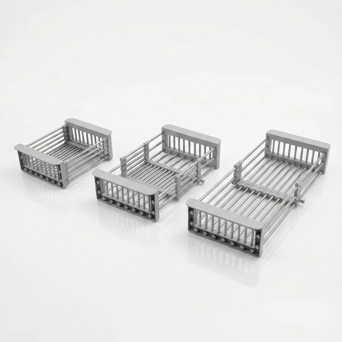Teleskop-Abtropfständer Für Spüle REA P14487A Grey 9