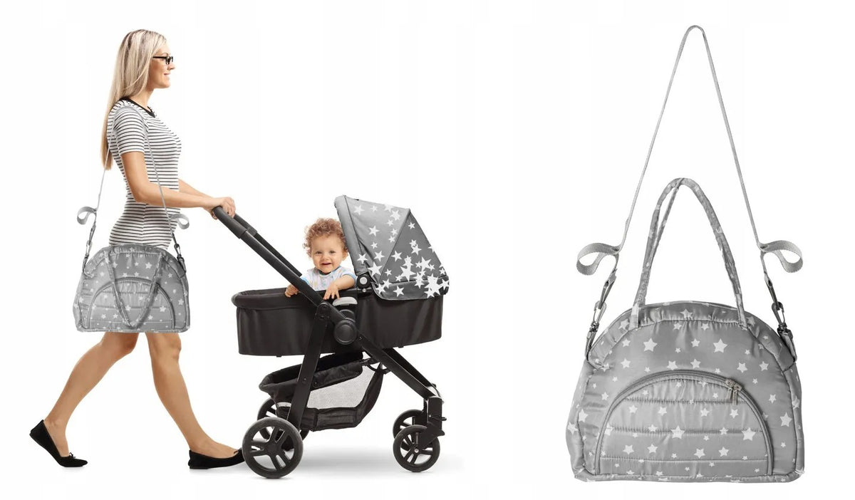 Kinderwagen Tasche GREY STAR 9