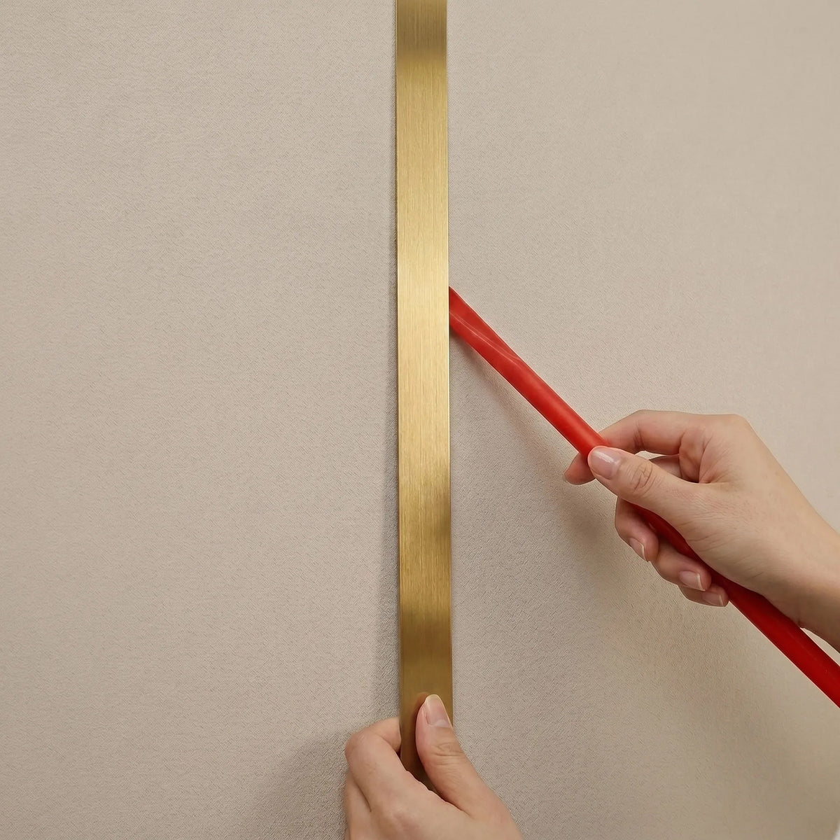 Selbstklebende Zierleiste Rea P14454CA 3,8cm Brush Gold 9