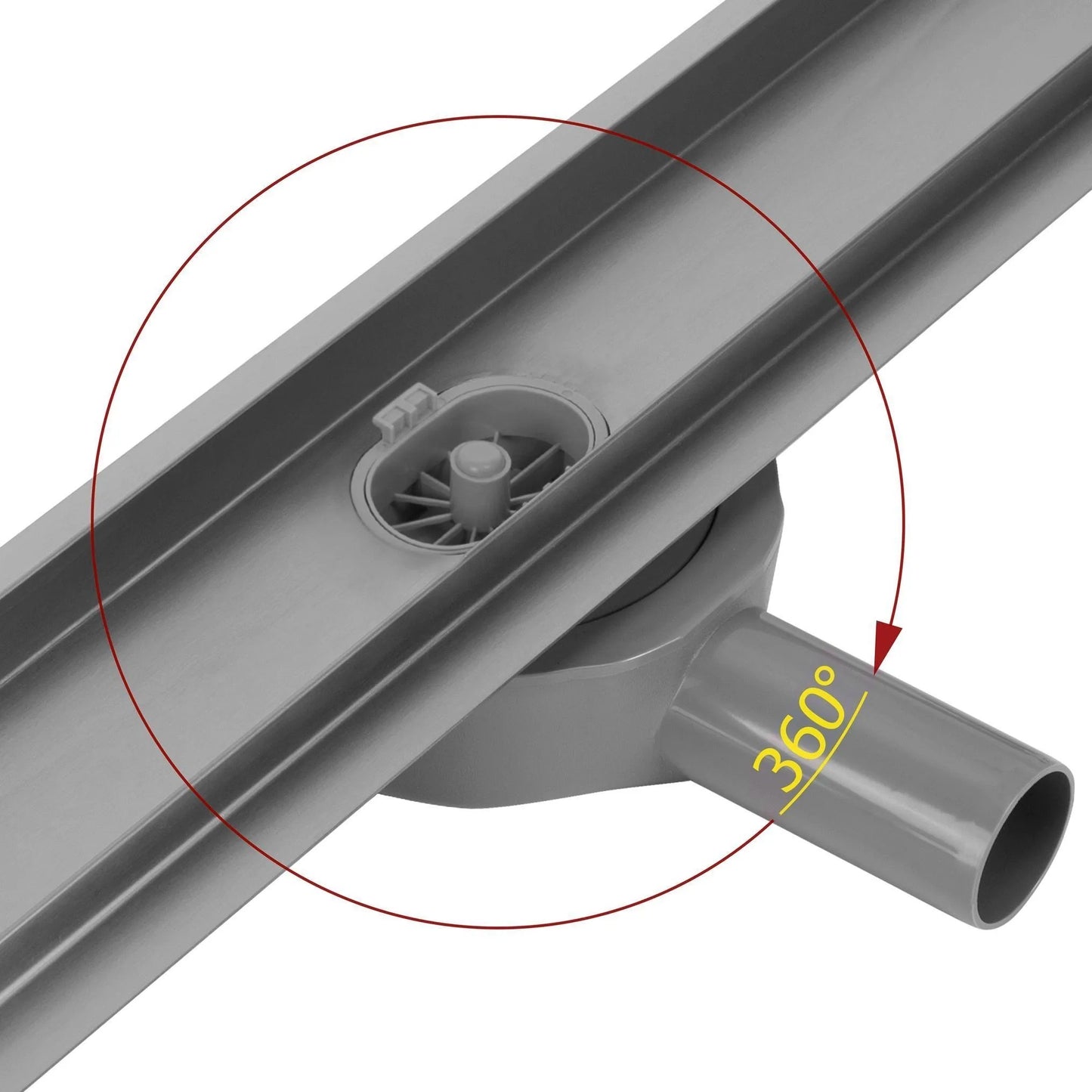 Duschrinne REA Neox Pro Titan 100 9