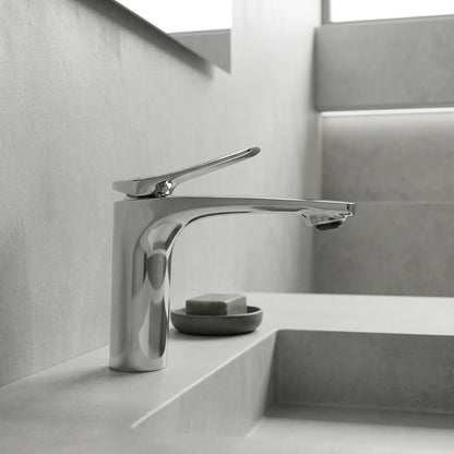 Waschbeckenarmatur PREMIUM Rea Vision Chrome Low  9