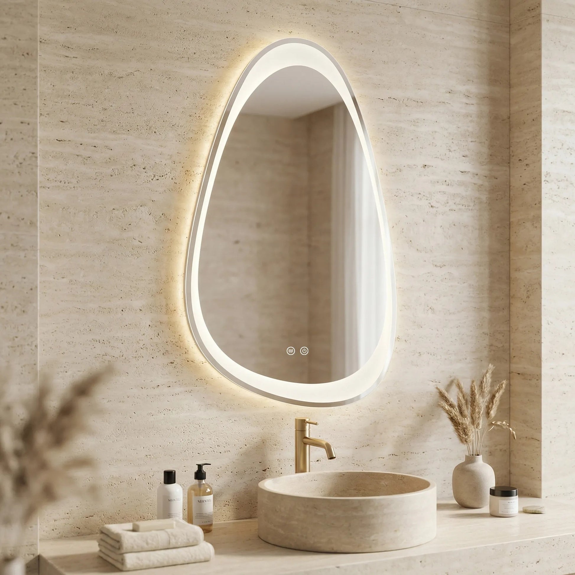 Spiegel LED ART 90x50 cm  9