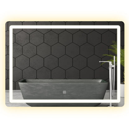 Spiegel LED 80x60cm P10407  9