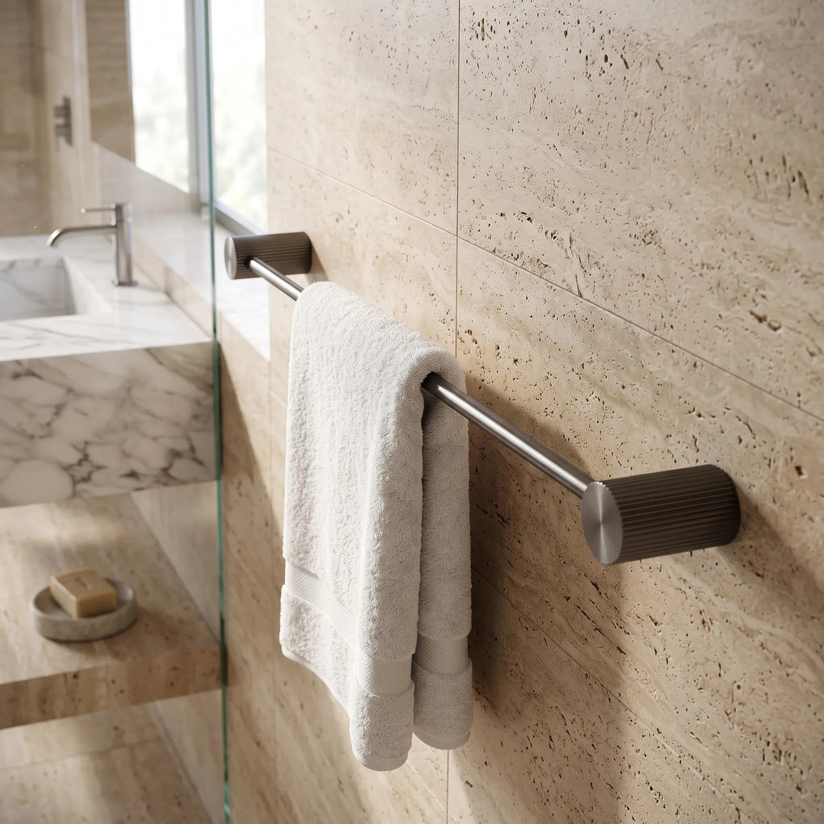 Badezimmer-Aufhänger 64101 SOLO Titan 9