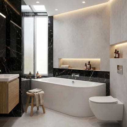 Acryl Eckbadewanne Rea Orion Left 150cm 9
