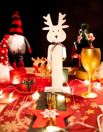 Weihnachtsrentier Aus Holz 35cm 301036 9