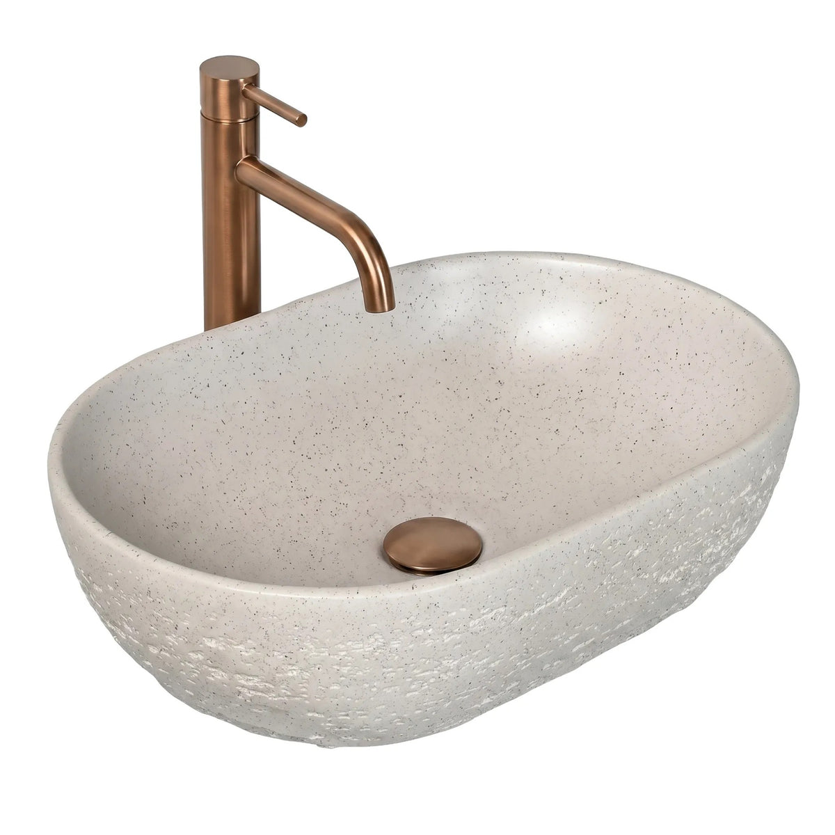 Aufsatzwaschbecken Rea Mira Greige 9