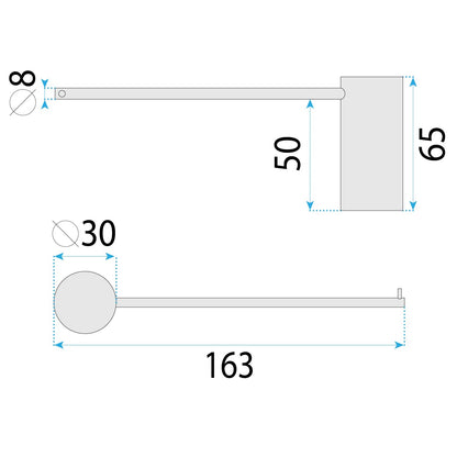 Halter Für Toilettenpapier 64105 SOLO Brush Gold 9