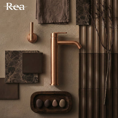 Waschbeckenarmatur Rea Ontario Brush Copper  3