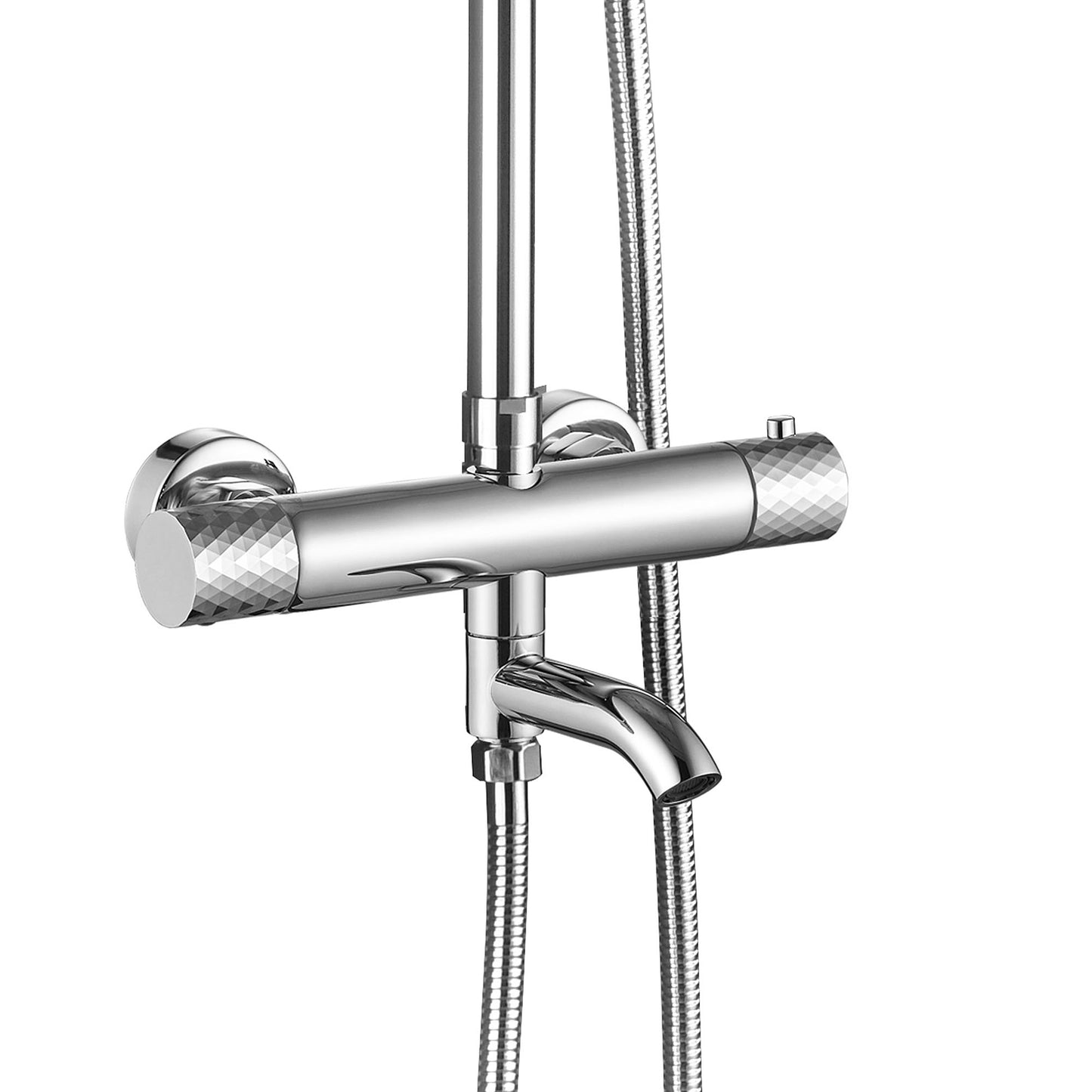 Thermostat Duschset Lungo Diamond Chrome  2