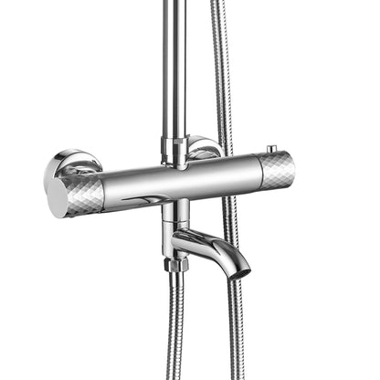 Thermostat Duschset Lungo Diamond Chrome  2