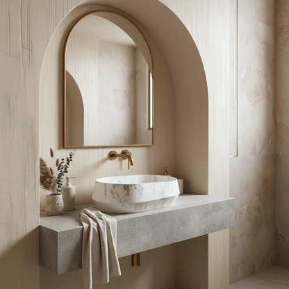 Aufsatzwaschbecken Rea Zoe Dune  3
