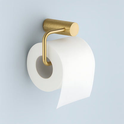 Halter für Toilettenpapier 9711 Prism Brush Gold  2