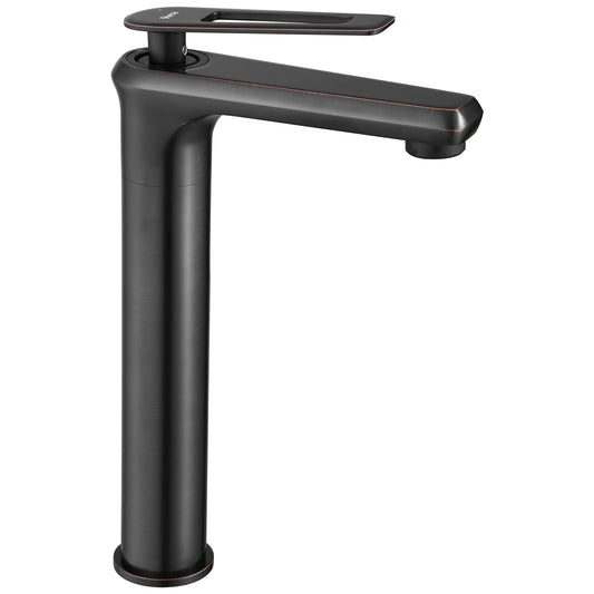 Waschbeckenarmatur REA Blade Old Black high  1