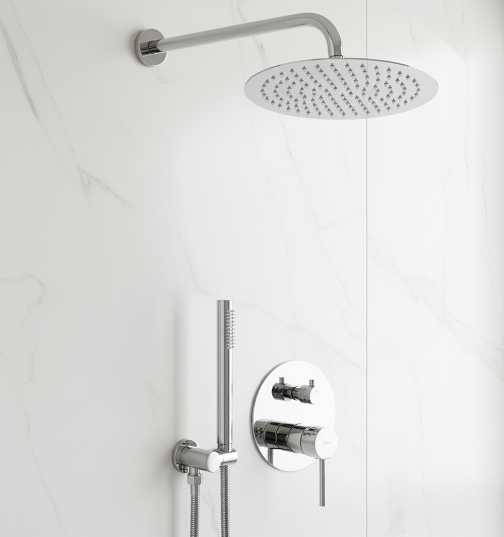 Unterputz Duschset Rea Lungo Diamond Chrome + Box  3