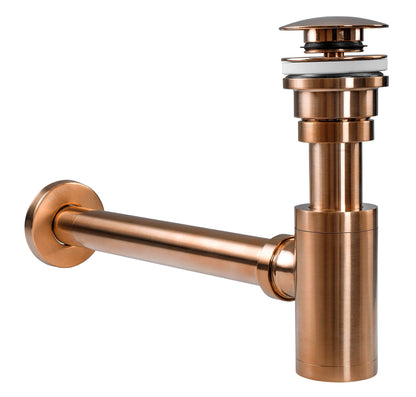 Waschbecken-Siphon Klik-Klak Universal REA COPPER MAT  4