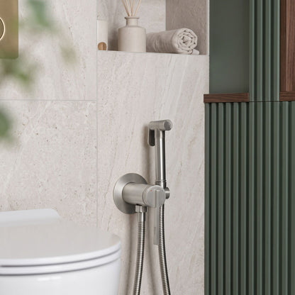 Bidetarmatur Rea Grace Brush Nickel 7