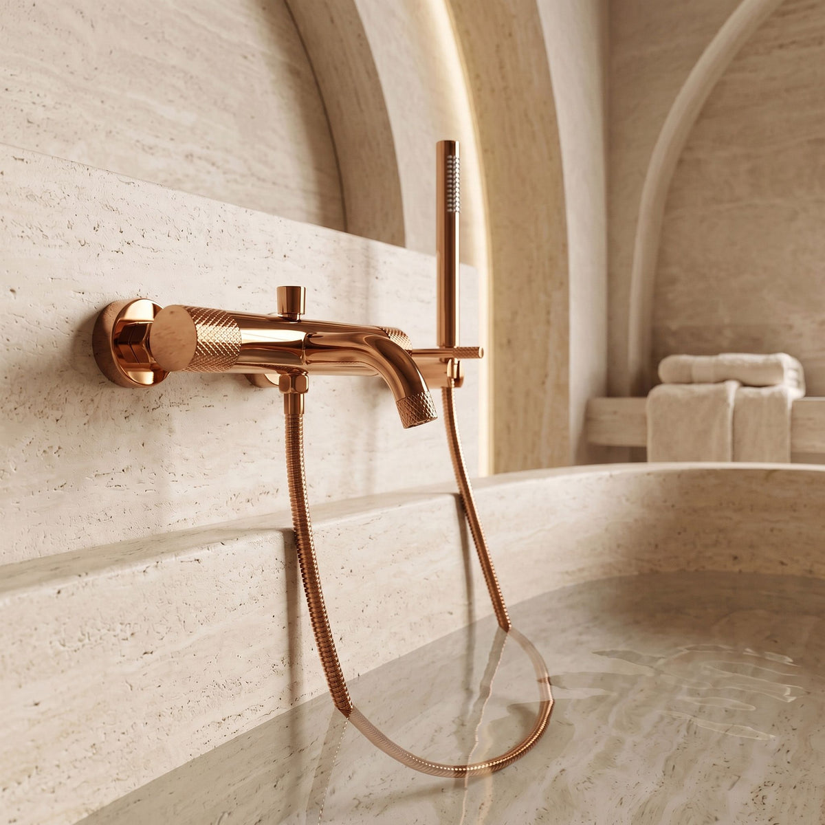 Wannenarmatur REA Venti Copper 2