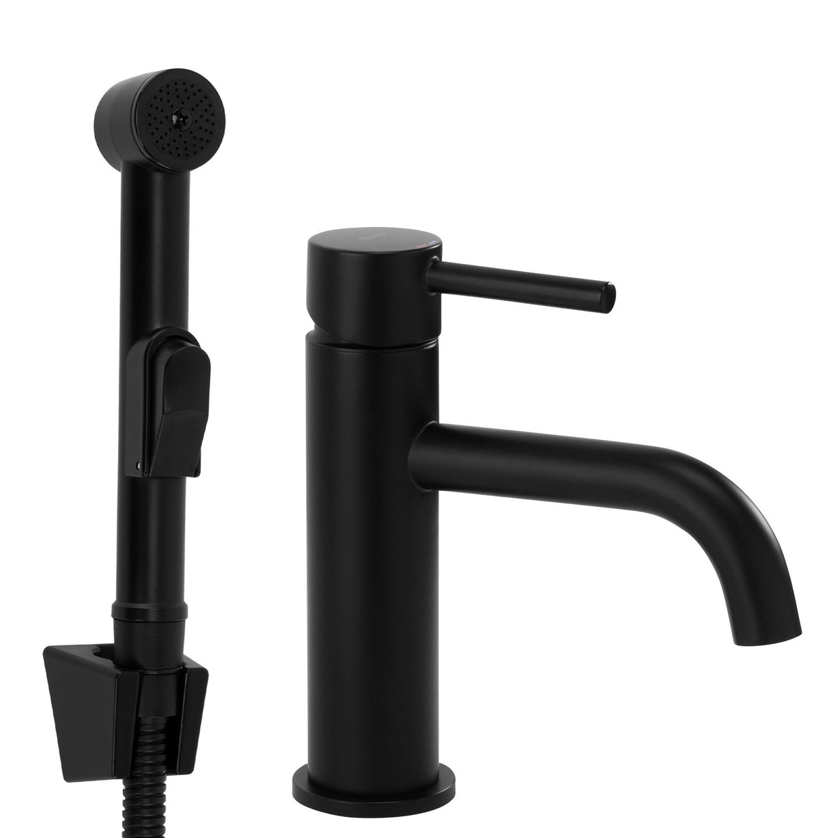 Waschtischarmatur Mit Bidetta Rea Lungo Black 11