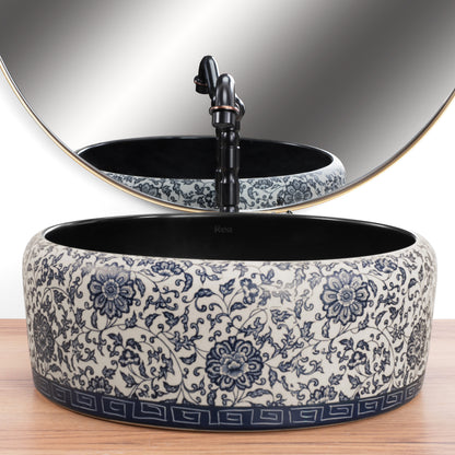 Aufsatzwaschbecken REA Florisa Black Matt  4