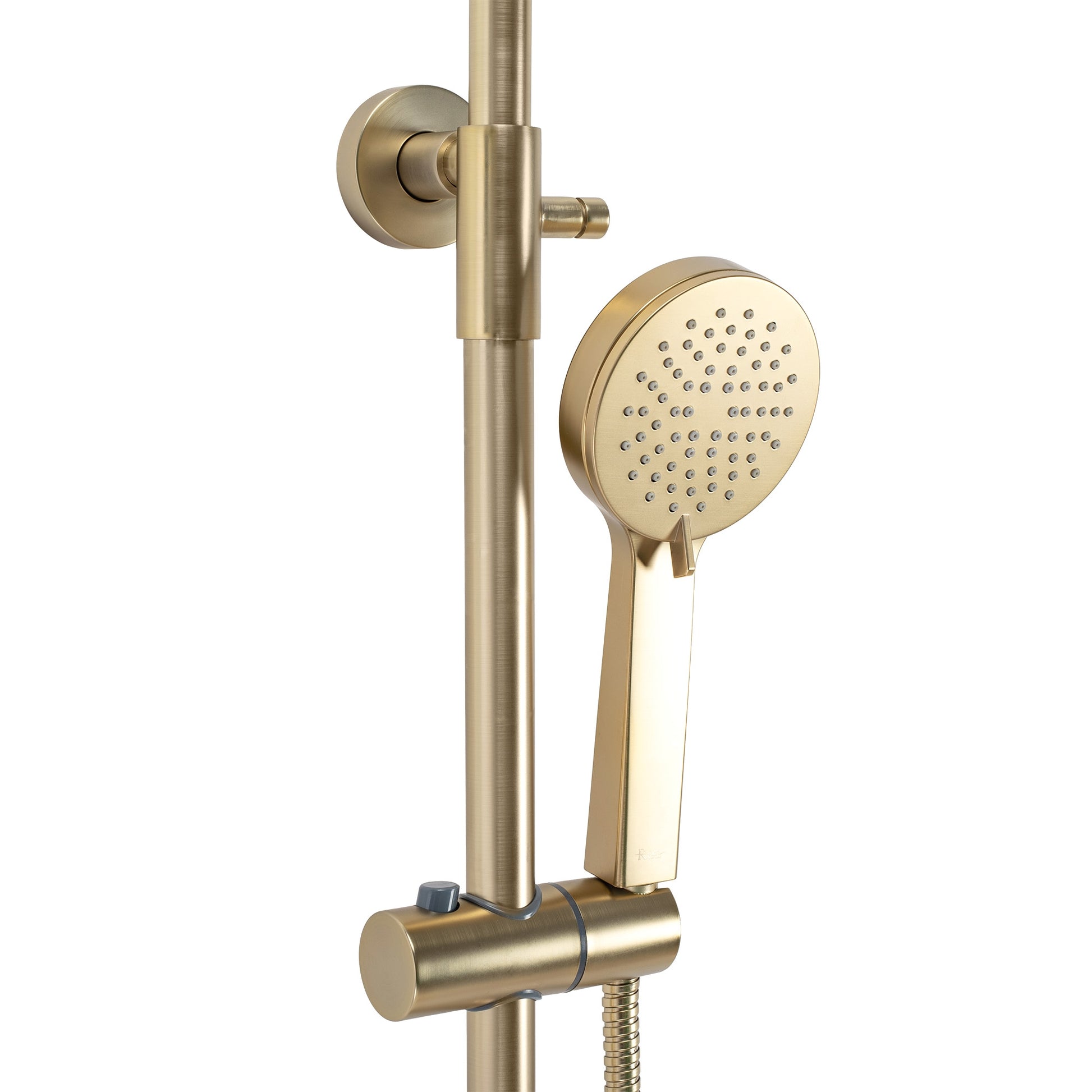 Duschgarnitur mit Thermostat Rea PAROT BRUSHED GOLD  6