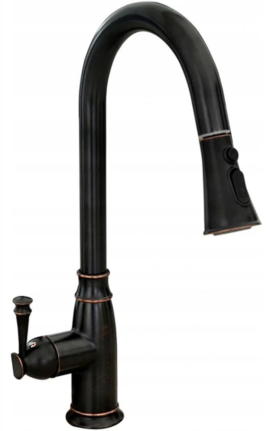 Küchearmatur Rea Deco Old Black high  1