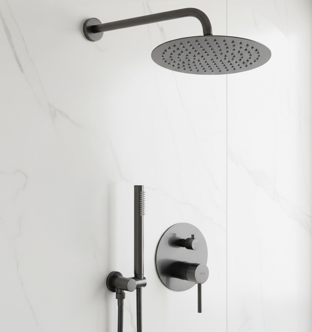 Unterputz Duschset Rea Lungo Titan + Box  2