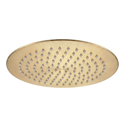 Runde Regendusche REA JS-P014BG 25cm Brush Gold 1