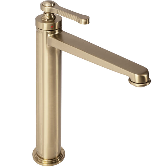 Waschbeckenarmatur Rea Monaco Gold Brush high 1