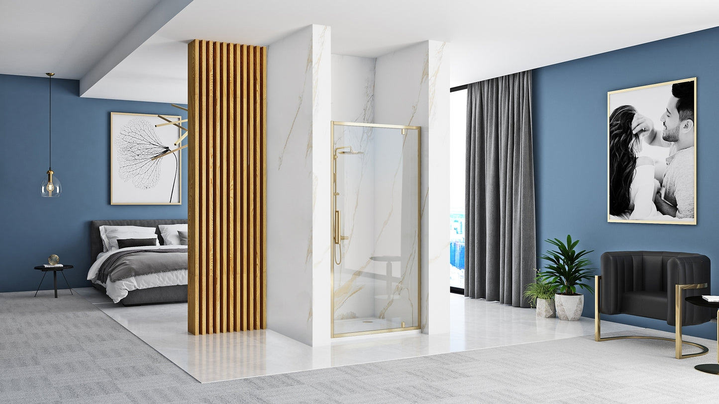 Duschtür REA Rapid Swing Gold 90  2