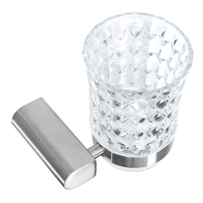 Badezimmer-becher Brushed Nickel 322224  6