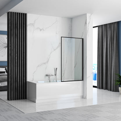 Badewanneaufsatz Rea Lagos Fix 80 Black  2
