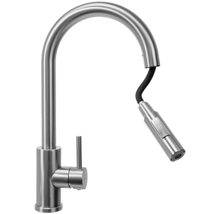 Küchearmatur Rea Fresh Nickel Brush INOX  4