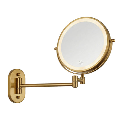 Spiegel LED Old Gold  9