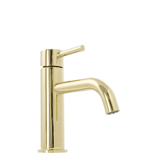 Waschbeckenarmatur Rea Lungo L. Gold light gold low 1