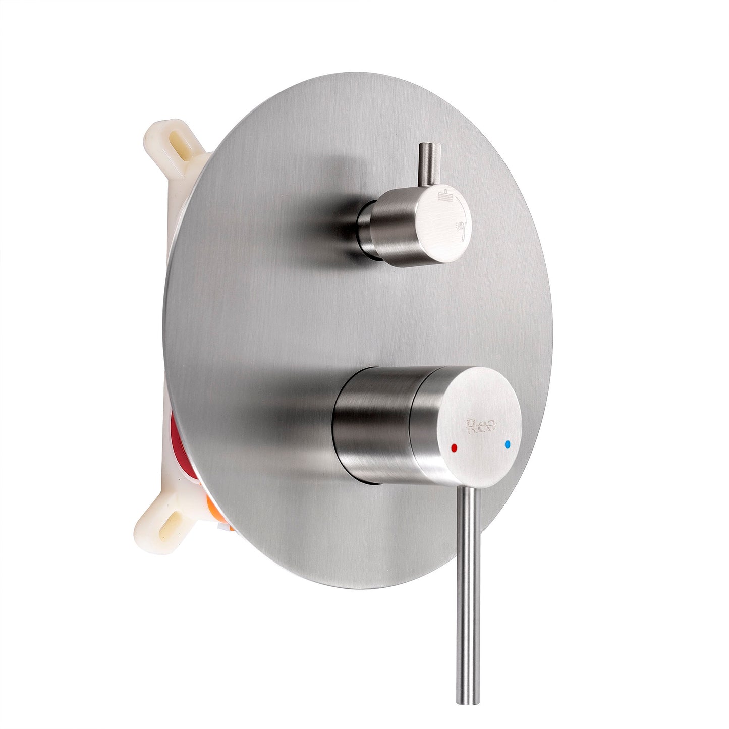 Unterputz Duschset Rea Foss Clif Nickel Brush + Box  2