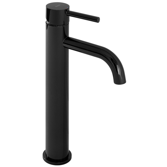 Waschbeckenarmatur Rea Lungo BLACK metallic High  1