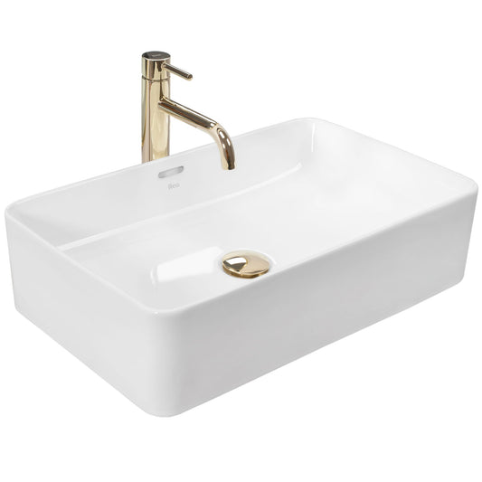Aufsatzwaschbecken Rea Berta 55 White 1