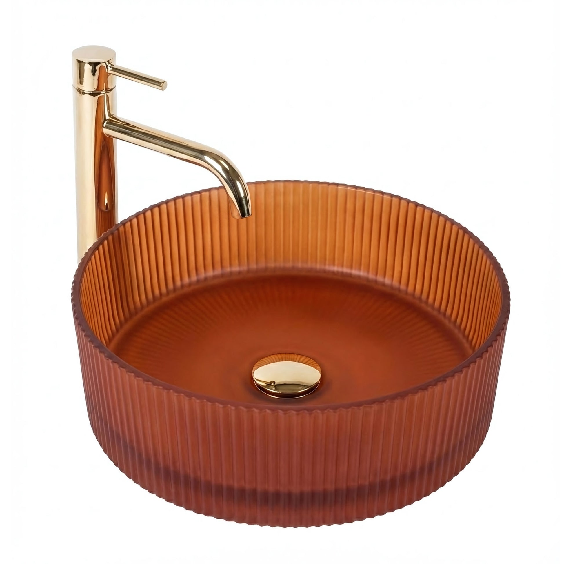 Aufsatzwaschbecken Rea Suri Brown  1