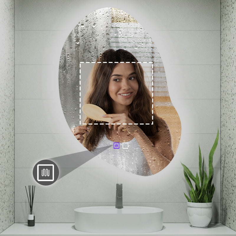 Spiegel LED 80x60cm CLOUD C  7