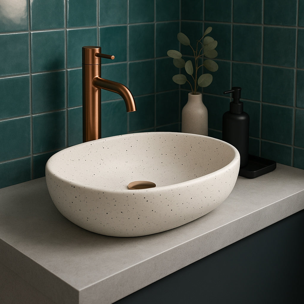 Aufsatzwaschbecken Rea Amelia Sandy  5