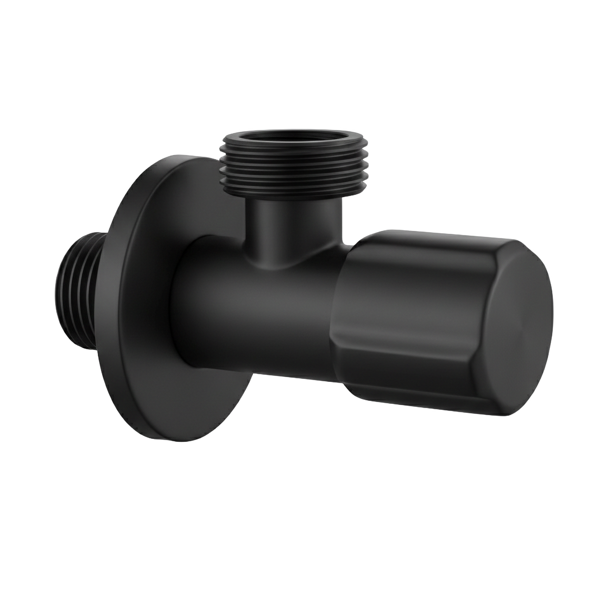 Eckventil 02 1/2" x 3/4" Black  1