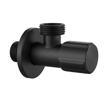 Eckventil 02 1/2" x 3/4" Black  1