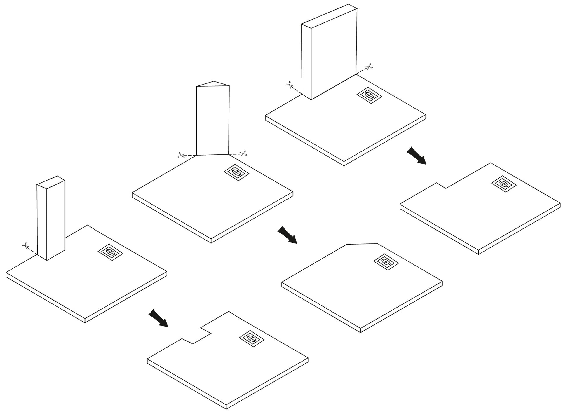 Duschtasse Magnum Black 100x80  8