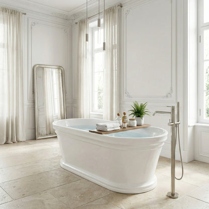 Freistehende Acrylbadewanne Olivia 170  3