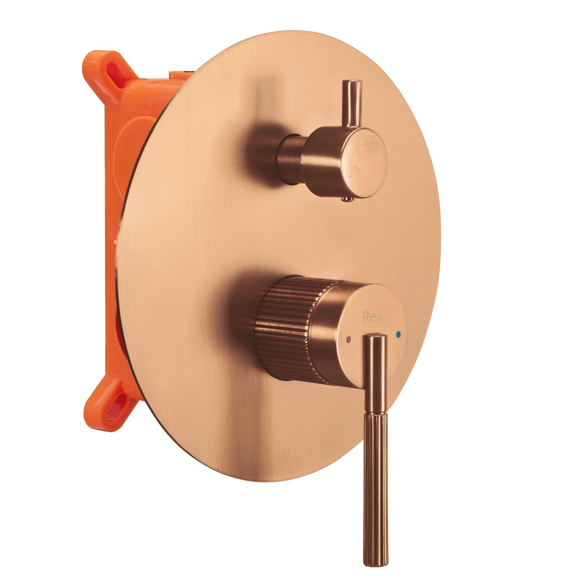 Unterputz Duschset Rea Argon Brush Copper + Box  7