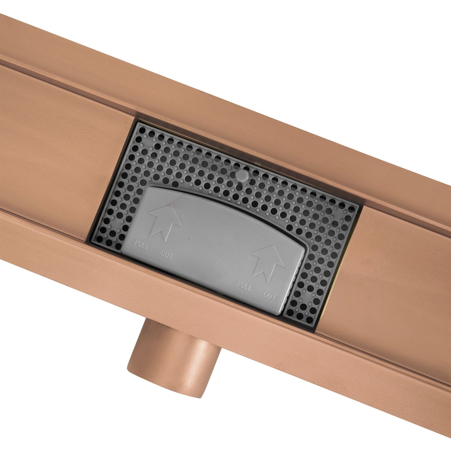 Duschrinne Rea Neox Brush Copper 100  3